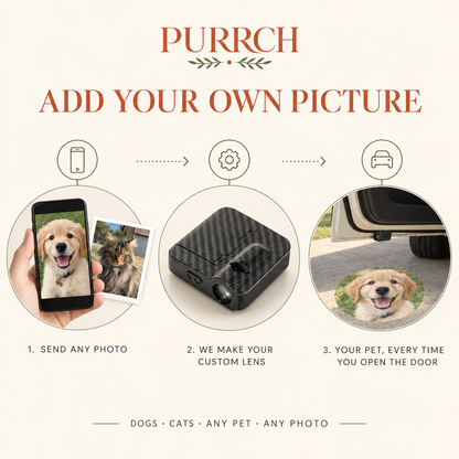 Purrch Pet Car Door Projector